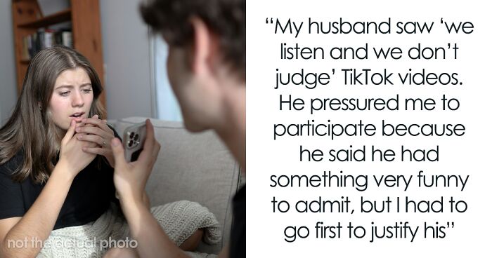 “We Listen And We Don’t Judge”: Viral TikTok Trend Makes Man Confess Crushing Truth To His Wife