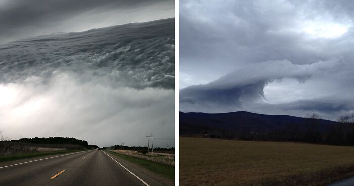 50 Times The Sky Surprised Us With Fascinating Cloud Shapes You May Not Believe Are Real