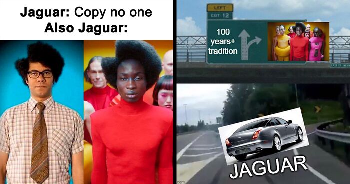 Netizens Are Reacting To Jaguar’s Rebrand And Let’s Just Say They Aren’t Kind (40 Pictures)