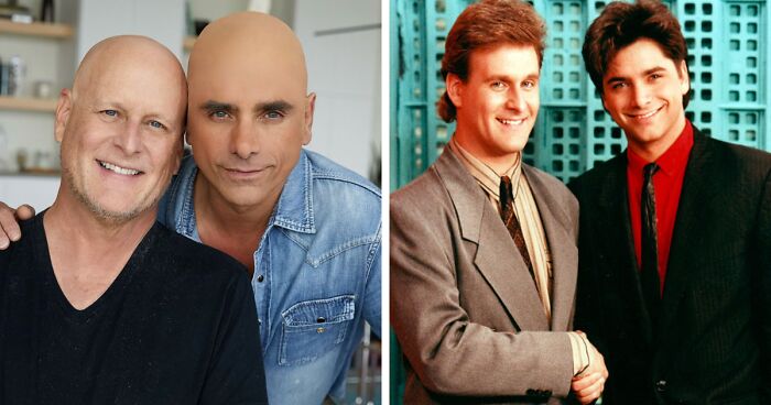 Bald Cap Sparks Outrage As John Stamos Supports Dave Coulier Amid Battle With Cancer