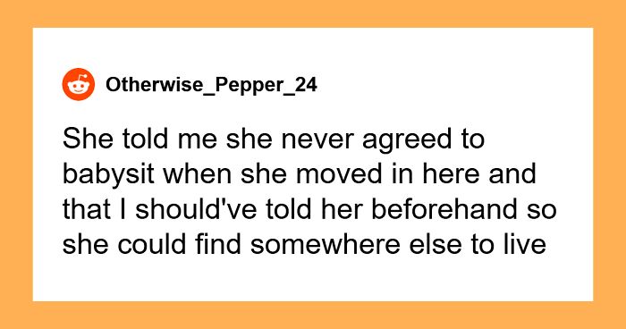 “AITA For Kicking My Sister Out After She Refused To Babysit My Son?”