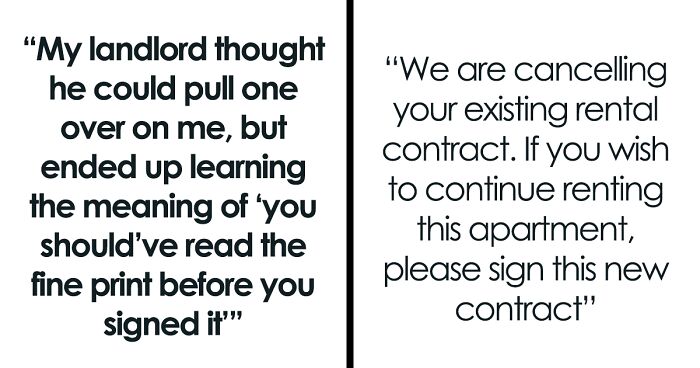 Landlord Sends A Letter Without Reading The Fine Print: 