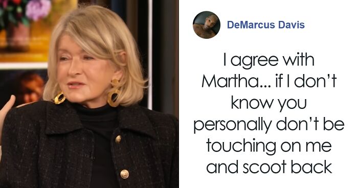 Martha Stewart Pushes Drew Barrymore Away For Being “Touchy” And “Creepy” During Interview 