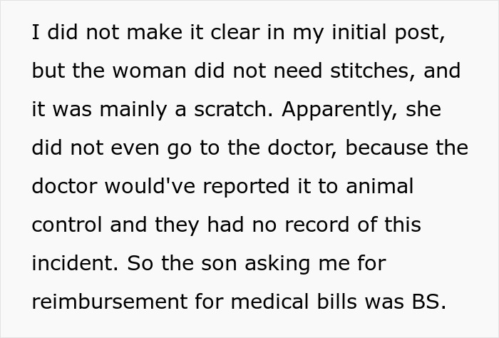 “WIBTA For Not Wanting To Pay For Someone’s Medical Bills After My Dog Bit Them?”