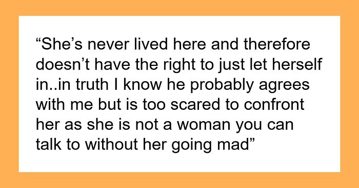 Problematic MIL Suddenly Starts Entering Couple's Home Without Permission, Doesn't Think It's Wrong