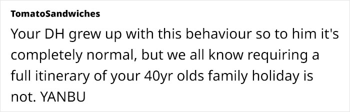 MIL Keeps Asking For Itineraries When Son Travels With Family, Wife Is Exhausted By Him Complying 