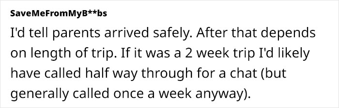 MIL Keeps Asking For Itineraries When Son Travels With Family, Wife Is Exhausted By Him Complying 