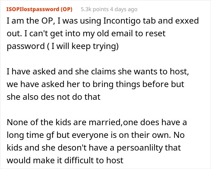 “Am I A Jerk For Uninviting My Daughter To Thanksgiving Since She Won’t Host It?”