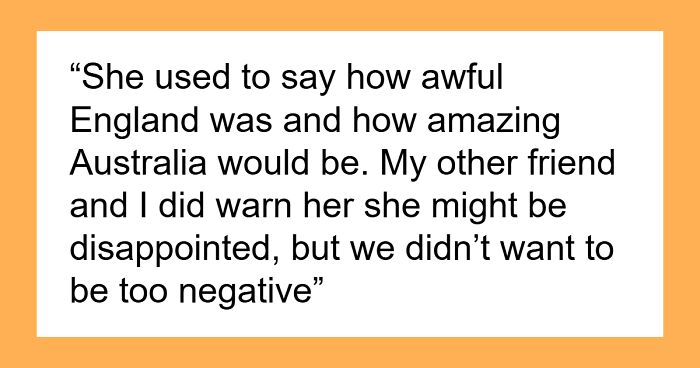 Impulsive Woman Blows £30k Moving To Australia, Shocked When Life Doesn’t Magically Work Out