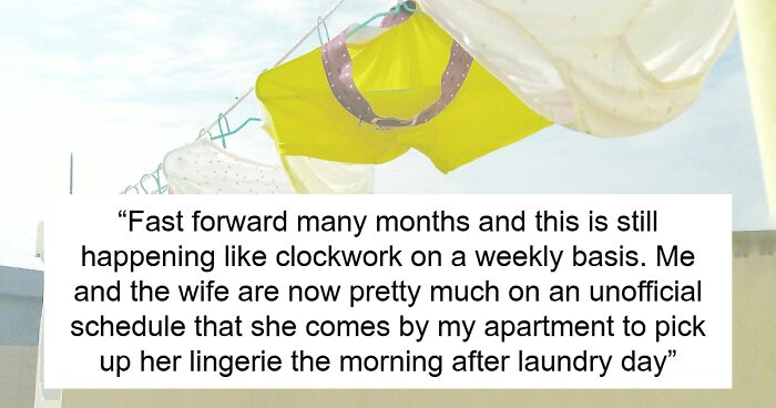 Neighbor Always Returns Lady’s Lingerie From His Balcony, Livid Husband Says It’s Creepy