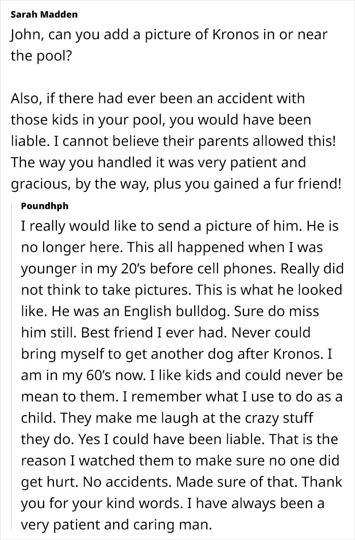 Guy Gets Bulldog To Keep Kids Away From Using His Pool Without Permission, Plan Works Beautifully 