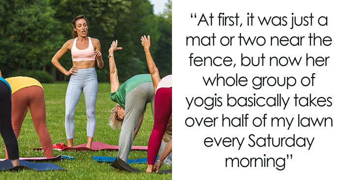 “She Just Laughed”: Lady Refuses To Stop Using Person’s Back Yard For Her Yoga Sessions