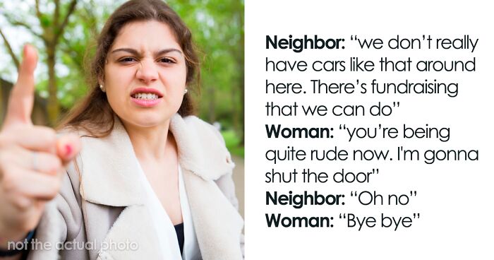 Woman Is Met With Rude Neighbor: 