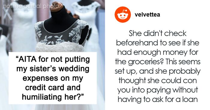 Woman Makes Broke Sister Cry By Refusing To Pay $1,100 For Her Wedding Groceries