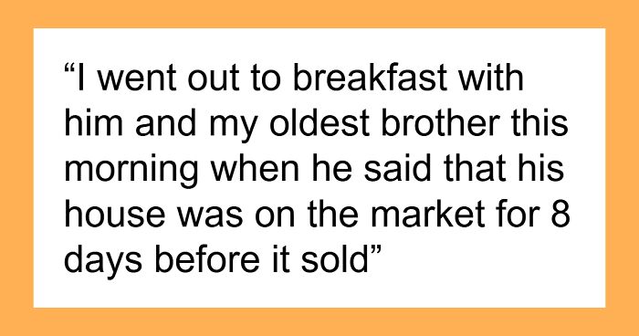 Guy Helps Parents Move Into New Home, Dad Forced To Sell After Just 1 Month Due To HOA