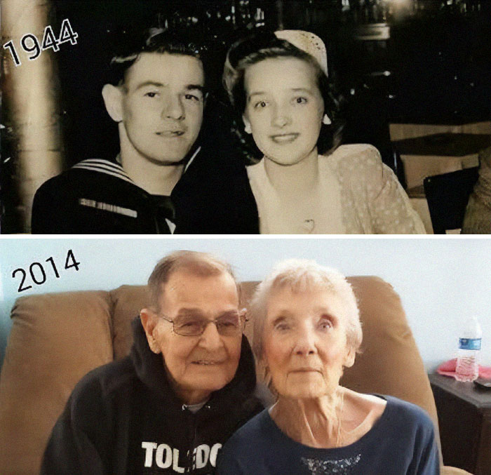 68 Years Together ....... Couple Remaking Their Memory