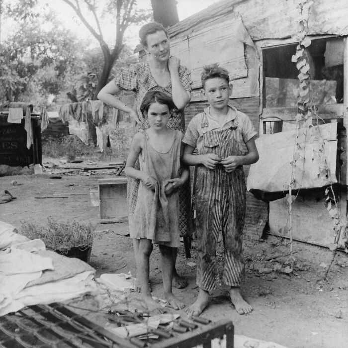 A Family During The Great Depression