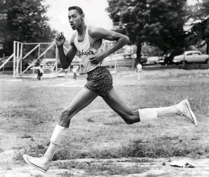 Wilt Chamberlain At 17. 1954