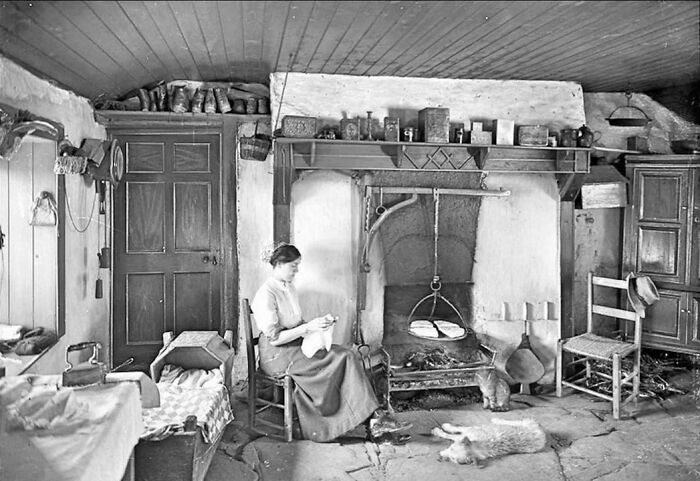 Farmhouse Kitchen, Ireland, 1910