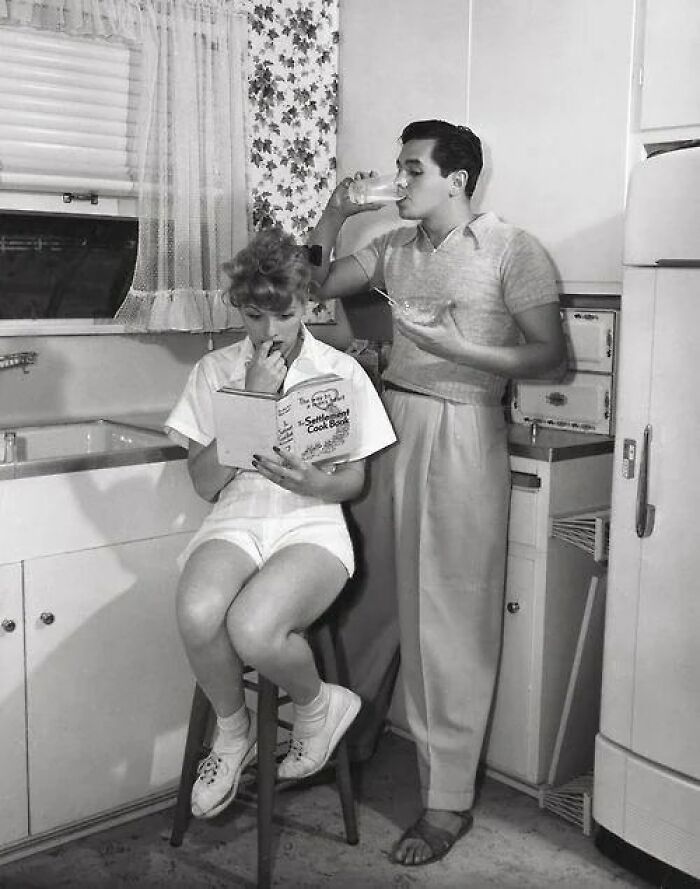 Newlyweds Lucille Ball And Desi Arnaz, 1940s