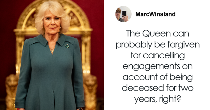 “Try Harder”: People Show No Pity For Queen Camilla Amid Announcement Of Her Chest Infection