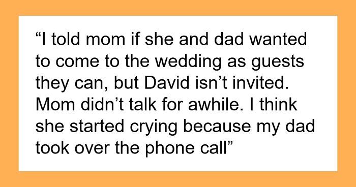 Man’s “Fun Facts” Leave Him Uninvited From Sibling’s Wedding, Parents Demand An Explanation