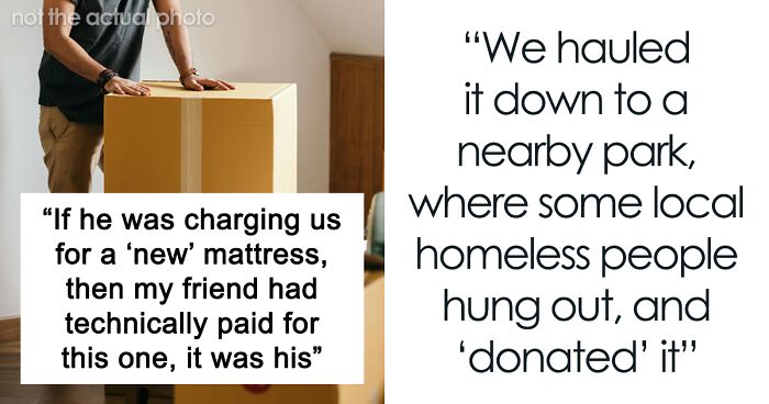 Landlord Doesn't Plan To Buy A New Mattress To Replace The Stained One, Tenant Makes Him