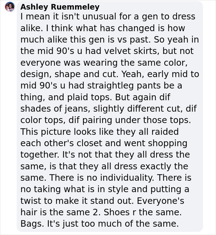 Viral Photo Of Gen Z Women Sparks Heated Fashion Debate: "Nobody Has Style"