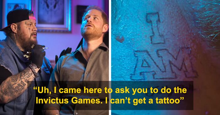 Prince Harry Gets Fake Neck Tattoo In New Video To Promote Invictus Games, Stunt Sparks Outrage