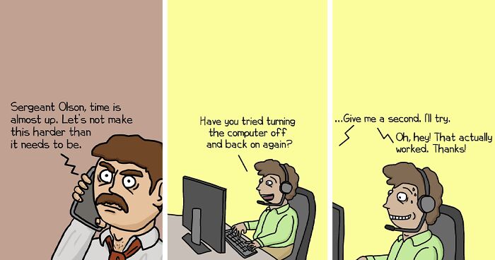 Dark Humor And Random Laughs: 40 Comics By Brian Wonderful