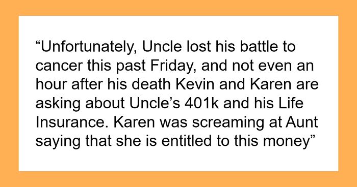 Old Lady Begs Niece To Step In Against Own Children After Uncle's Death, She Makes Them Regret It