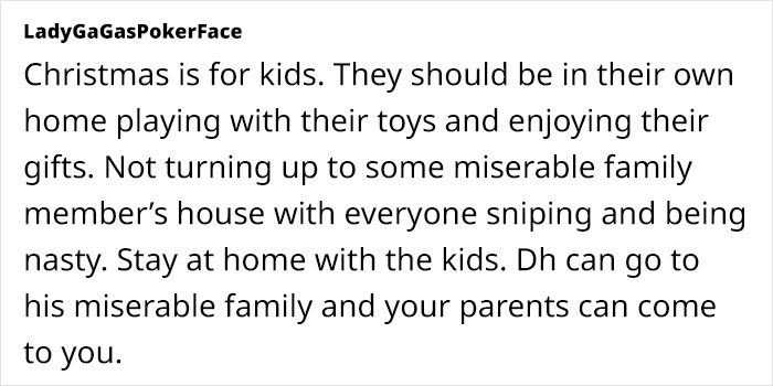 Lady Done Wasting Kids' Christmas With In-Laws That Turn It Into A Funeral Parlor, Seeks Advice