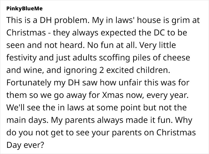 Lady Done Wasting Kids' Christmas With In-Laws That Turn It Into A Funeral Parlor, Seeks Advice