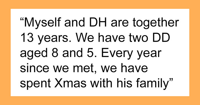 Woman Despises Idea Of Spending Another Xmas With Husband’s Toxic Family, Hubby Says Stay Home