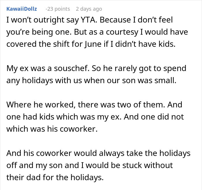 Mom Wants Coworker To Cover Her On Holiday Because She Doesn’t Have Kids, Gets A Reality Check