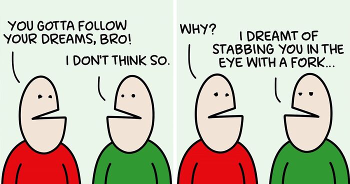 Two Artists Create Funny, Absurd Comics, Here Are 46 Of Their Best Ones (46 Pics)