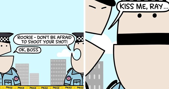 46 Funny Comics That Take An Absurd Twist On Life, By This Creative Duo