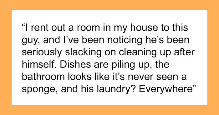 Guy Expects Mess To Magically Disappear And Won’t Clean Up After Himself, Making Roommate Mad