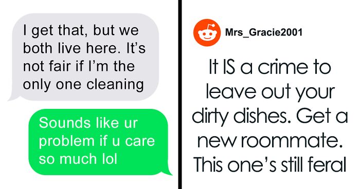 Lazy Man Turns To Rude One When Asked To Clean Up, Drives Roommate Mad And Gets Kicked Out