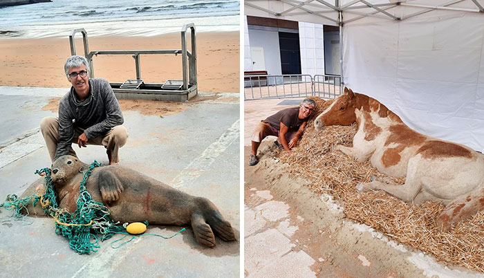 This Artist’s Sand Sculptures Are So Lifelike, They Might Fool You At First Glance (20 New Pics)