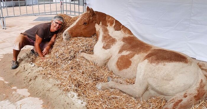 This Sand Sculptor Creates Impressive Sculptures And Some Of Them Look Almost Alive (20 New Pics)