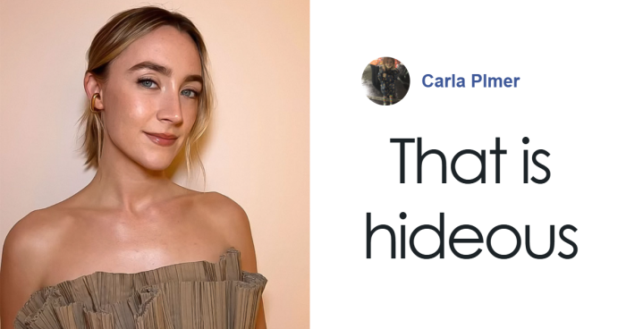 “Beautiful From The Neck Up”: Fans Have Lots To Say About Saoirse Ronan’s Latest Red Carpet Look