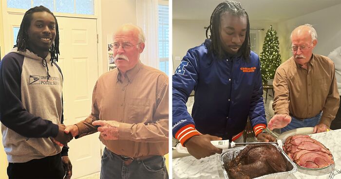 Postal Worker’s Quick Thinking Saves Stranger’s Life, Their Families Come Together For Thanksgiving