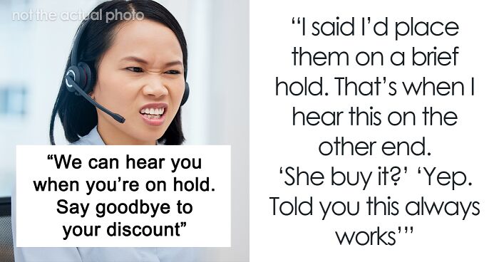 Employee Hears Customers On Hold: 