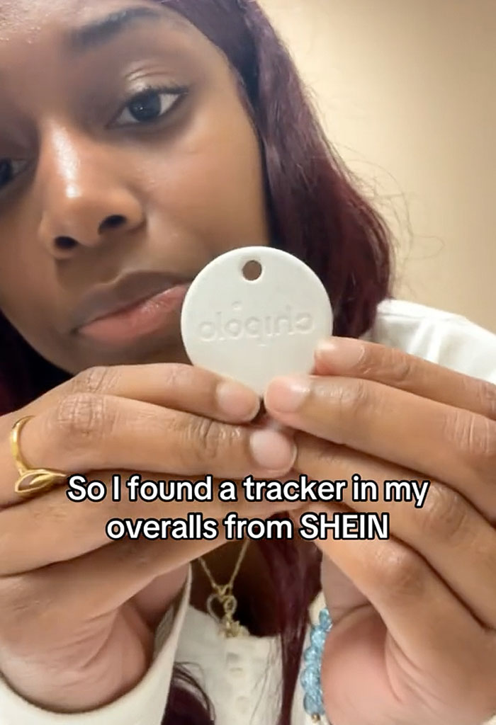 Woman Discovers A Tracker Sewn Inside The Overalls She Bought From Shein, Goes To The Police