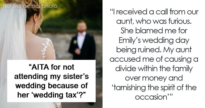 “Chip In Or Don’t Bother Coming”: Bride Demands “Wedding Tax” From Guests