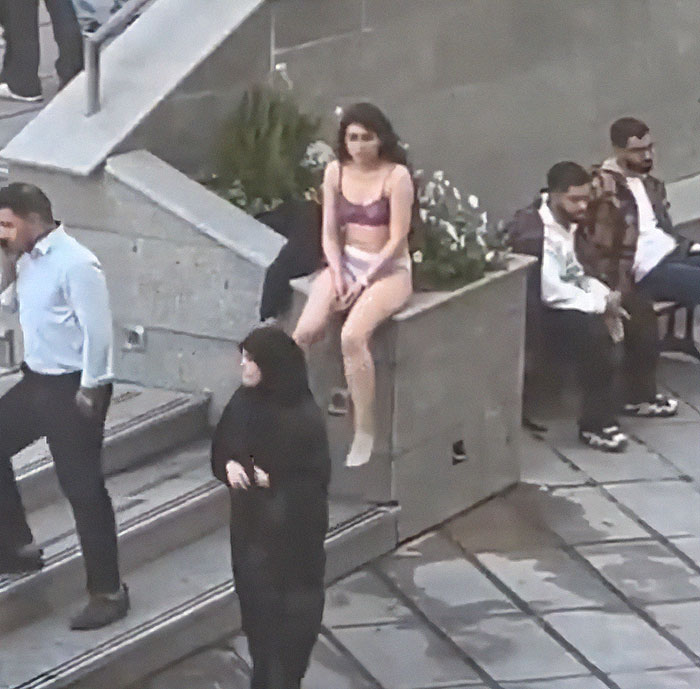 "I'm Horrified": Student's Violent Arrest For Publicly Stripping To Protest Hijab Law Goes Viral