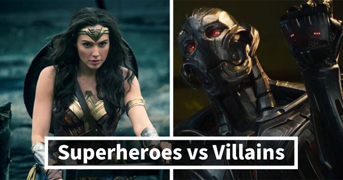 There Are 15 Superheroes And 15 Villains, Cast Your Votes On Who Would Win In A Fight