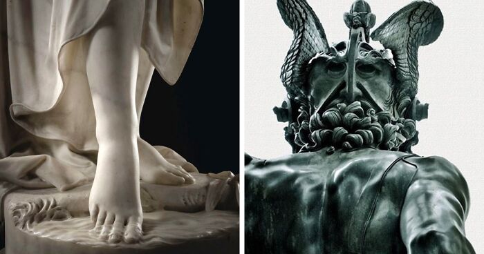 30 Surreal Details On Sculptures That Left People In Awe