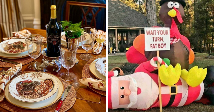 102 People Who Won At Decorating Their Homes For Thanksgiving (New Pics)